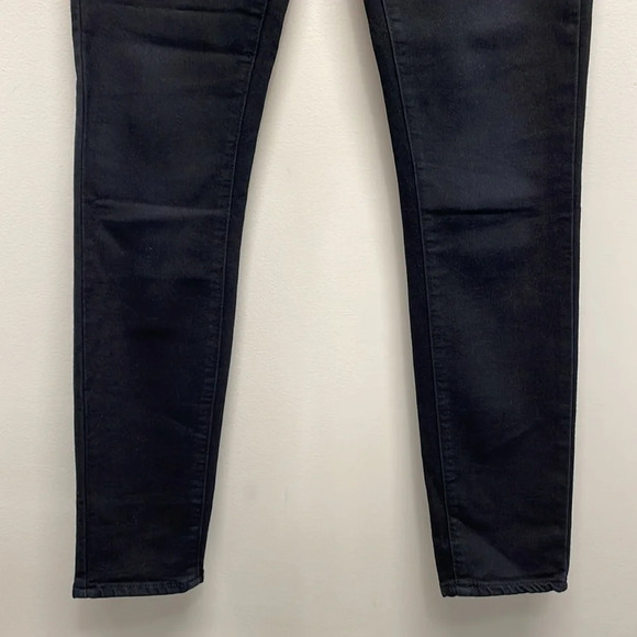 Paige Premium Denim Black High Rise Legging Jeans 26 - Picture 3 of 16